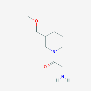 2-Amino-1-(3-methoxymethyl-piperidin-1-yl)-ethanone