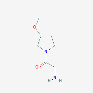 2-Amino-1-(3-methoxy-pyrrolidin-1-yl)-ethanone