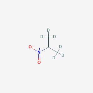 molecular formula C3H7NO2 B13753021 2-Nitropropane-1,1,1,3,3,3-D6 