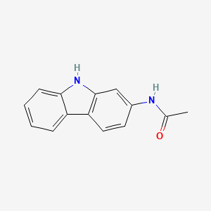 molecular formula C14H12N2O B13753151 2-Acetylaminocarbazole CAS No. 63020-20-2