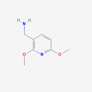 (2,6-Dimethoxypyridin-3-yl)methanamine