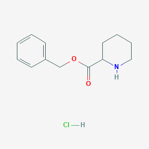 molecular formula C13H18ClNO2 B1375338 Benzyl piperidine-2-carboxylate hydrochloride CAS No. 38068-77-8