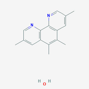molecular formula C16H18N2O B13753479 3,5,6,8-Tetramethylphen. 