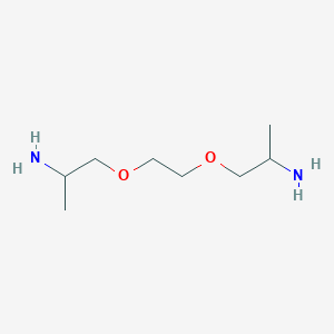 molecular formula C8H20N2O2 B13753542 1-[2-(2-Aminopropoxy)ethoxy]propan-2-amine CAS No. 70939-81-0