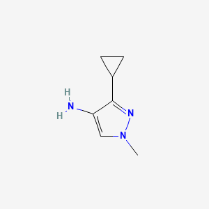 3-cyclopropyl-1-methyl-1H-pyrazol-4-amine