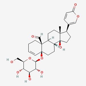 molecular formula C30H40O10 B13753592 Scilliglaucoside CAS No. 510-58-7