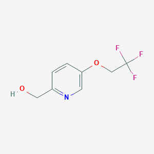 [5-(2,2,2-Trifluoroethoxy)pyridin-2-yl]methanol