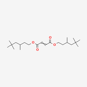molecular formula C22H40O4 B13753604 Bis(3,5,5-trimethylhexyl) maleate CAS No. 60100-39-2