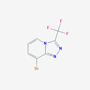 8-Bromo-3-(trifluoromethyl)-[1,2,4]triazolo[4,3-a]pyridine