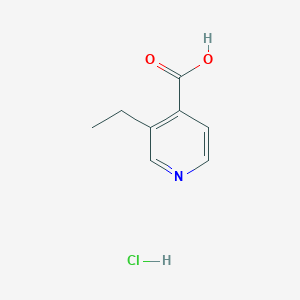 3-Ethylpyridine-4-carboxylic acid hydrochloride