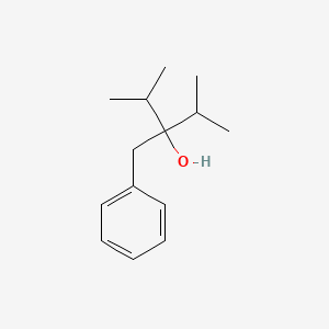 molecular formula C14H22O B13753746 alpha,alpha-Diisopropylphenethyl alcohol CAS No. 52065-71-1