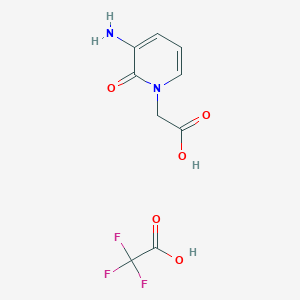 3-Amino-1-carboxymethyl-pyridin-2-one tfa