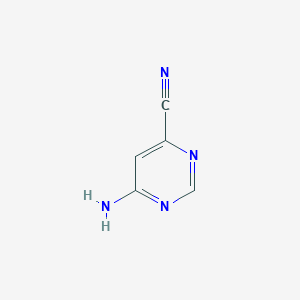 6-Aminopyrimidine-4-carbonitrile
