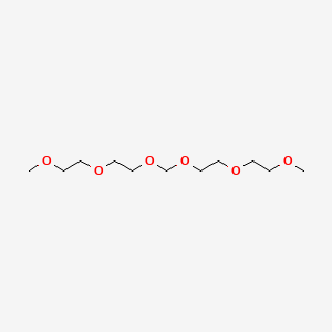 molecular formula C11H24O6 B13753809 2,5,8,10,13,16-Hexaoxaheptadecane CAS No. 5405-88-9