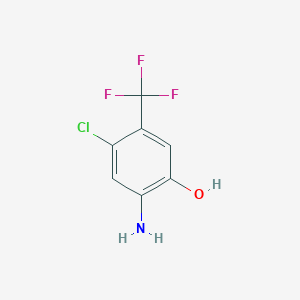 2-Amino-4-chloro-5-(trifluoromethyl)phenol