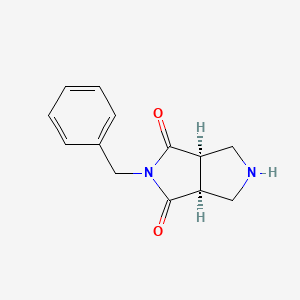 cis-2-Benzyltetrahydropyrrolo[3,4-c]pyrrole-1,3(2H,3aH)-dione