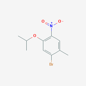 1-Bromo-5-isopropoxy-2-methyl-4-nitrobenzene