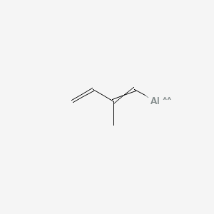 molecular formula C5H7Al B13753937 Aluminum, dihydro(2-methyl-1,3-butadienyl)- CAS No. 24683-32-7