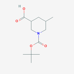 1-[(Tert-butoxy)carbonyl]-5-methylpiperidine-3-carboxylic acid
