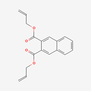 molecular formula C18H16O4 B13754048 Diallyl naphthalene-2,3-dicarboxylate 