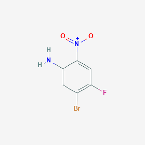 molecular formula C6H4BrFN2O2 B1375414 5-Bromo-4-fluoro-2-nitroaniline CAS No. 1052686-50-6