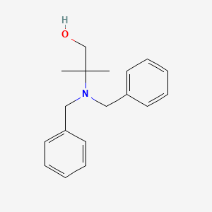molecular formula C18H23NO B1375428 2-(Dibenzylamino)-2-methylpropan-1-ol CAS No. 101781-44-6