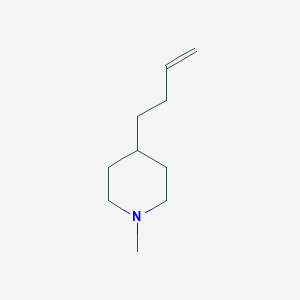 4-(But-3-en-1-yl)-1-methylpiperidine