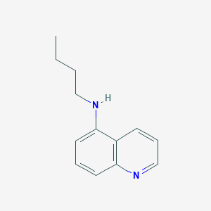 molecular formula C13H16N2 B13754353 N-butylquinolin-5-amine CAS No. 7506-71-0