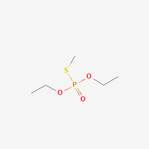 molecular formula C5H13O3PS B13754380 O,O-Diethyl S-methyl phosphorothioate CAS No. 2404-05-9