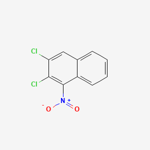 molecular formula C10H5Cl2NO2 B13754391 2,3-Dichloro-1-nitronaphthalene CAS No. 52270-66-3