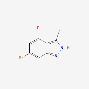 6-Bromo-4-fluoro-3-methyl-1H-indazole