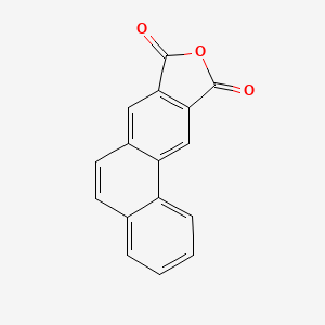 molecular formula C16H8O3 B13754548 Phenanthro[2,3-c]furan-8,10-dione CAS No. 5665-50-9