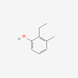 molecular formula C9H12O B13754645 2-Ethyl-m-cresol CAS No. 6161-62-2