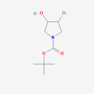 N-Boc-3-bromo-4-hydroxy-pyrrolidine
