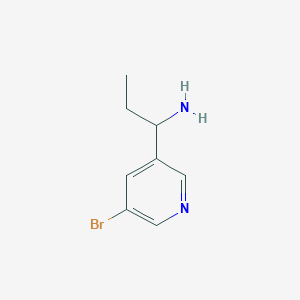 1-(5-Bromopyridin-3-yl)-propylamine