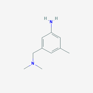 3-[(Dimethylamino)methyl]-5-methylaniline