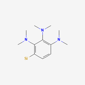 molecular formula C12H20N3Si B13754750 CID 21924643 