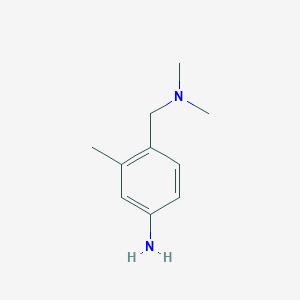 4-[(Dimethylamino)methyl]-3-methylaniline