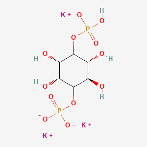 molecular formula C6H11K3O12P2 B13754771 D-Myo-inositol 1,4-bis-phosphate potassium salt 