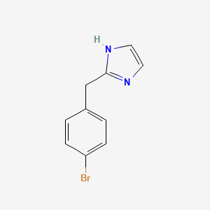 2-(4-Bromobenzyl)-1H-imidazole