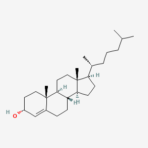 molecular formula C27H46O B13754874 Epi-Allocholesterol CAS No. 566-90-5