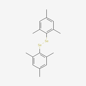 molecular formula C18H22Se2 B13754888 1,2-Dimesityldiselane 