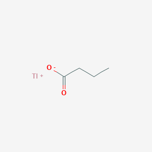 molecular formula C4H7O2Tl B13754938 Thallium(1+) butanoate CAS No. 63424-49-7