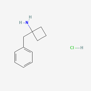 1-Benzylcyclobutan-1-amine hydrochloride