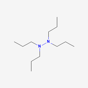 molecular formula C12H28N2 B13754958 Tetrapropylhydrazine CAS No. 60678-69-5