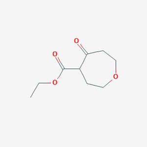 Ethyl 5-oxooxepane-4-carboxylate