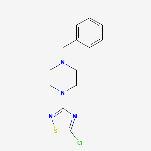 1-Benzyl-4-(5-chloro-1,2,4-thiadiazol-3-yl)piperazine