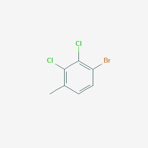 molecular formula C7H5BrCl2 B1375509 4-Bromo-2,3-dichlorotoluene CAS No. 1807029-15-7
