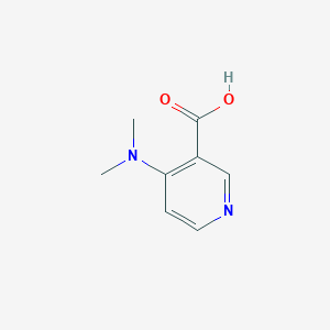 molecular formula C8H10N2O2 B1375512 4-(Dimethylamino)nicotinic acid CAS No. 83039-02-5
