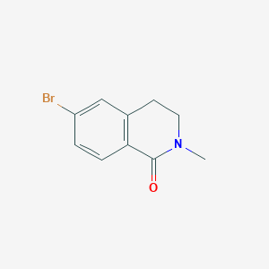 6-Bromo-2-methyl-3,4-dihydroisoquinolin-1(2H)-one